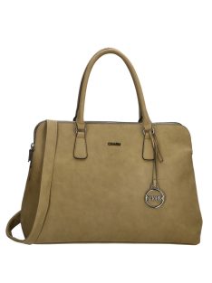   Charm London Bromley zelená dámska taška na notebook 13,3"