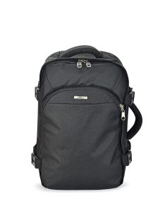   Bontour Air 6,0 čierna cestovná taška/batoh v kabínovej veľkosti 40 cm