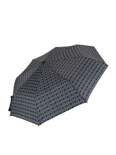 etaska BOUTIQUE čierno-biely vzorovaný dáždnik
