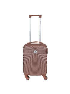   Leonardo Da Vinci 3036 rozé gold 4-kolesový kabínový kufor malý 46cm