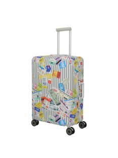 Travelite sivý OCHRANNÝ POTAH na stredný kufor