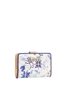   Anekke Sunrise bielo-modro-hnedá stredná dámska peňaženka