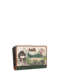 Anekke The Forest hnedá-béžová dámska peňaženka