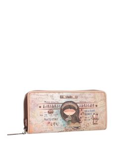 Anekke Menire béžovo-hnedá dámska peňaženka