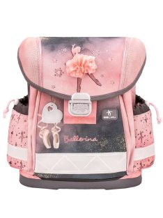 Belmil ružová dievčenská školská taška s baletkou
