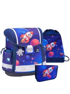 Belmil modrá chlapčenská školská súprava s astronautom