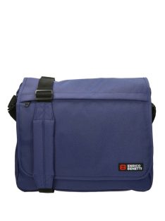  Enrico Benetti Amsterdam modrá taška cez rameno na notebook 15,6"