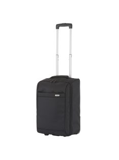 TravelZ čierna cestovná taška s 2 kolieskami, 55 cm