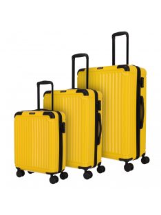 Travelite Cruise žltý 4-kolesový 3-dielny kufrový set