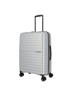 Travelite Trient strieborný 4-kolesový stredný kufor