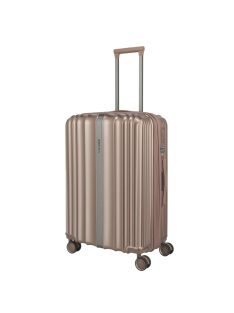   Travelite Paros rose gold rozťahovací stredný kufor so 4 kolieskami