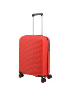 Travelite Burano červený 4-kolesový kabínový kufor