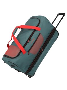   Travelite Basics zeleno-oranžová cestovná taška na kolieskach s 2 kolieskami 70 cm
