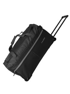   Travelite Basics Fast čierna dvojkolesová cestovná taška s kolieskami 67cm