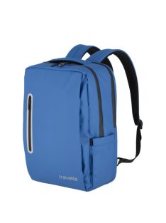   Travelite Boxy modrý vodoodpudivý batoh na notebook 15"
