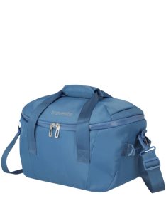Travelite Basics modrá cestovná taška s rozmermi 40x25x20