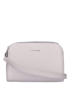 David Jones CM6793F sivá dámska taška cez rameno