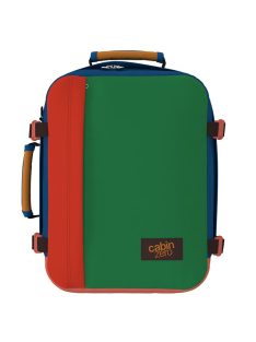  Cabinzero Classic 28L modro-zeleno-červená kabínová cestovná taška/batoh