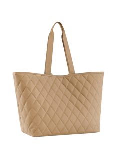   Reisenthel classic shopper XL béžová prešívaná dámska shopper taška