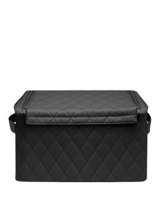   Reisenthel storagebox M čierny prešívaný stredný úložný box