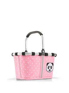   Reisenthel carrybag XS kids ružový dievčenský košík s pandou