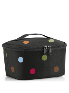   Reisenthel coolerbag S pocket čierna bodkovaná chladiaca desiatová taška