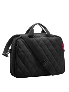   Reisenthel notebook bag čierna prešívaná dámska taška na notebook