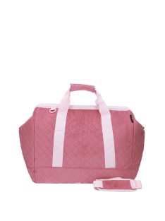 etaska BOUTIQUE ružová dámska stredná cestovná taška