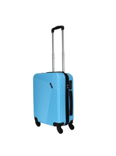   Rhino Bag Barcelona svetlomodrý 4-kolesový kabínový kufor 55cm