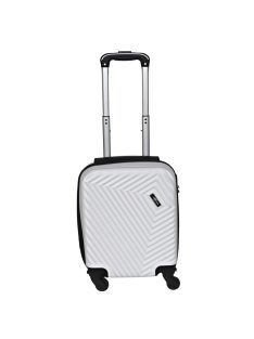   Rhino Bag Barcelona biely 4-kolesový malý kabínový kufor 46cm